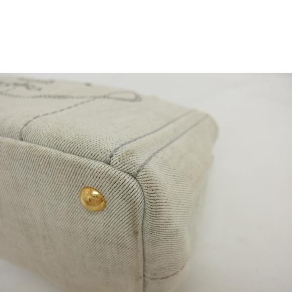 Prada Kanapa Mini Bianco 2way Shoulder Bag - Picture 8 of 12